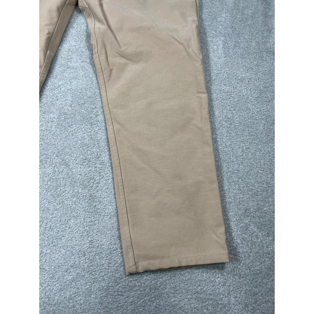 Lululemon ABC Slim-Fit Pant 36 Raw Linen Utilitech 32 Inseam Tapered Chino Mens - Picture 12 of 12